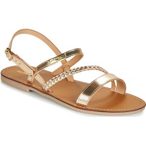 Les Tropeziennes, Gouden Sandalen Batresse Ss 24 Collectie Geel, Dames, Maat:41 EU