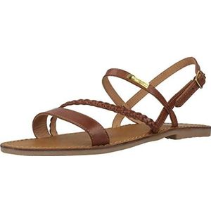 Les Tropéziennes par M. Belarbi Batresse, Vrouwen Bruid Arriere Sandalen, Bruin Tan 782