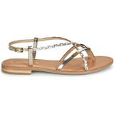 Les Tropéziennes par M. Belarbi Dames Monatres Sling Back Sandalen, wit blanco of 107, 39 EU
