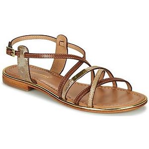 Les Tropéziennes par M. Belarbi Harry Damessandalen met open teen, Bruin Tan Goud 797, 39 EU