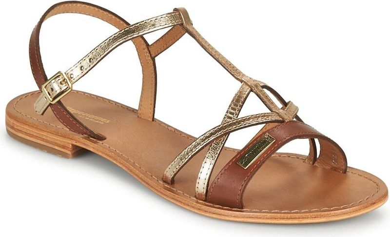 Les Tropeziennes - Hironela - Slippers - Cognac - Leer