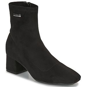 LES TROPEZIENNES PAR M. BELARBI Daniela, enkellaarzen voor dames, Zwart Suede, 38 EU Breed