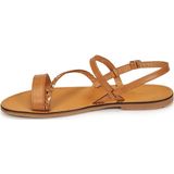 Les Tropéziennes by M. Belarbi Sandalen Open Teen - Gouden Honing - Leder