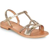 LES TROPEZIENNES PAR M BELARBI - Sandalen - Geel - Leer