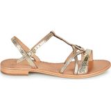 LES TROPEZIENNES PAR M BELARBI - Sandalen - Geel - Leer