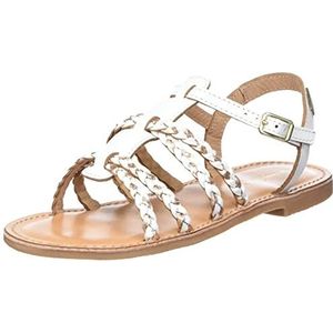 LES TROPEZIENNES PAR M. BELARBI Dames BAIA Sandaal, Blanc/Multi, 0 UK, Blanc Multi, 33 EU