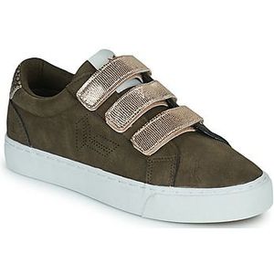 Sneakers met klittenband Tippy KAPORAL. Polyurethaan materiaal. Maten 36. Groen kleur