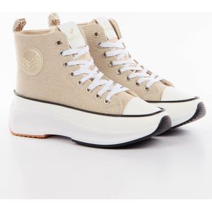 Kaporal - Christa - Sneakers - Wit - Synthetisch Leer