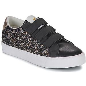 Kaporal Toundra sneakers voor dames, Zwarte glitter, 39 EU