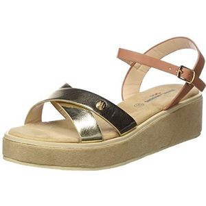 TERRE DE MARINS Sanremo, damessandalen, goud, 38 EU, Goud, 38 EU