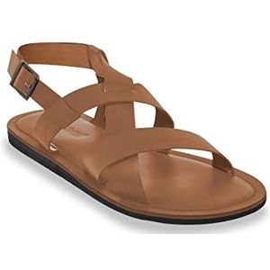 LES TROPEZIENNES PAR M. BELARBI Jemilio, sandalen voor heren, Tan, 43 EU, Lichtbruin., 43 EU