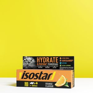 Isostar PowerTabs Isotonic, Sinaasappel - 10 bruistabletten