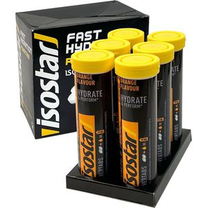Isostar | Powertabs Hydrate & Perform | Sinaasappel | 5 x 500 ml | Sportdranken