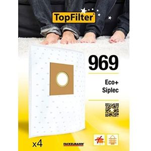 Topfilter 64969 niet-geweven vacuümzak 30 x 26 x 0,1 cm