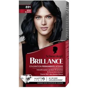 Brilliance Coloration Permanente-Noir Bleuté 891