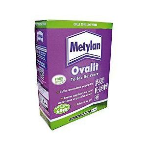 METYLAN Ovalit TDV, behanglijm voor glasdoek, glaszeil en vliesstoffen, lijm voor coating om te verdunnen, verpakking van 1 kg (50 m²)