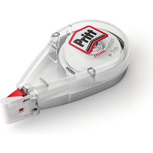 Pritt Mini Correctieroller Set: 10 Stuks | Extra 3 Stuks Gratis | Breedte van 4,2 mm en Lengte van 7 meter | Verpakt in Handige Plastic Tas voor Gemakkelijk Gebruik.