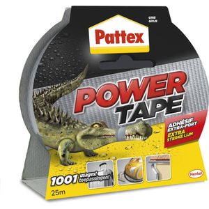 Pattex plakband Power Tape lengte: 10 m, grijs - blauw Papier 3178040431577