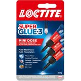 Loctite Mini Dose 3x1 G Secondelijm Superlijm Alleslijm Multilijm Seconde Super Alles Multi Lijm