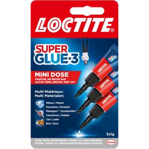 Loctite Mini Dose 3x1 G Secondelijm Superlijm Alleslijm Multilijm Seconde Super Alles Multi Lijm