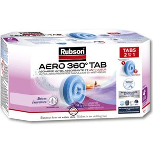 Rubson AERO 360 Navullingen Lavendel - 4 Stuks