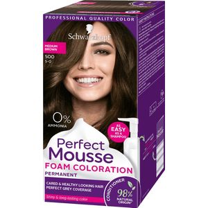 Schwarzkopf Perfect Mousse Haarverf, permanent schuim, zonder ammoniak, 93 g