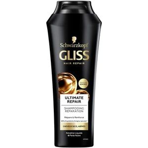 Gliss - Ultra Repair - Shampoo - Voor Beschadigd Haar - 250ml