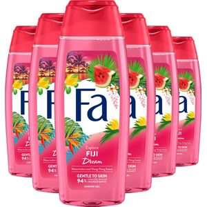 Fa Fiji Dream - Douchegel - Voordeelverpakking - 6 x 250 ml