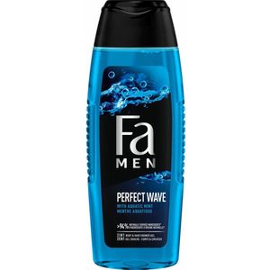 6x Fa Men Douchegel en Shampoo Perfect Wave 250 ml