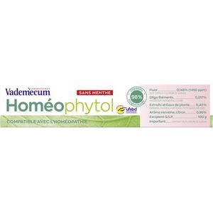 Vademecum - Homeophytol - Tandpasta - 24x 75 ml