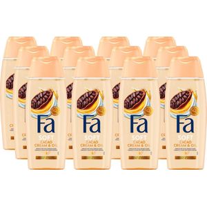 Fa - Cream & Oil Cacao - Douchecrème - Vegan - 94% Natuurlijke Ingrediënten