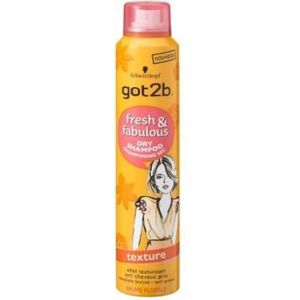 Got2B Fresh&Fabulous droogshampoo - Texture