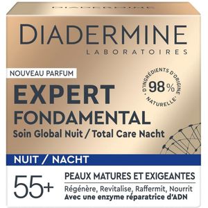 Diadermine Expert Fondamental Nachtcrème - 1+1 Gratis