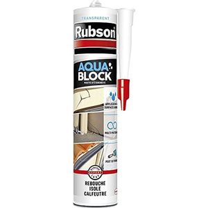 RUBSON Aquablock Mastiek, transparant, 280 ml