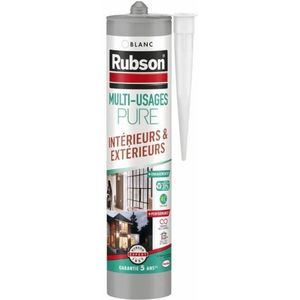 Plamuur - RUBSON - PURE - Multifunctioneel - Wit - 280 ml
