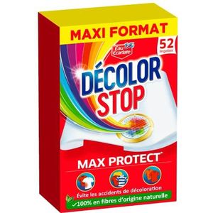Decolor Stop Max Protect 52 doeken â€“ anti-vervagingsdoekjes â€“ voor het mengen van kleuren