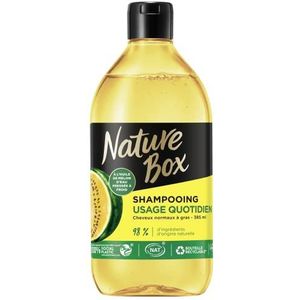Nature Box - Shampoo voor dagelijks gebruik – normaal haar met vettig haar – met watermeloenolie – veganistische formule – 98% natuurlijke ingrediënten – 385 ml