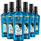6x Gliss Aqua Revive Serum 75 ml