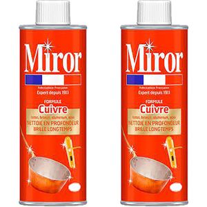 Miror Metaalreiniger – koper, messing, brons, aluminium & staal – jerrycan 250 ml