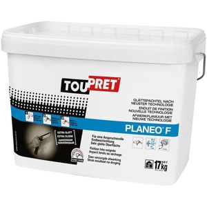 Toupret - Planeo F - Afwerkplamuur - Wit - Gebruiksklaar