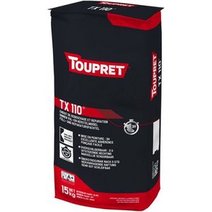 Toupret TX 110 - Binnen vulmiddel en herstel middel - zak 15 kg