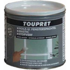 Toupret - Stopverf - Wit - Geschikt Voor Glas En Hout