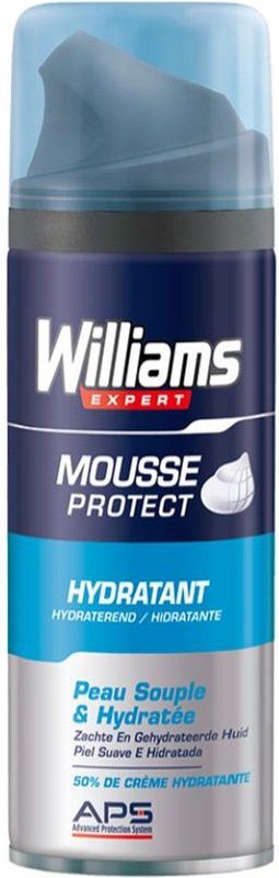 Scheerschuim Mousse Protect Hydratant Williams (200 ml)