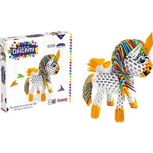 Vaardigheidsspel met Papier Lansay Unicorn 3D