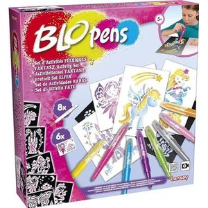 Lansay Blopens - Set met sprookjesactiviteiten, tekeningen en kleuren, vanaf 5 jaar