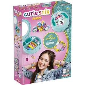 Lansay Cutie Stix Creatief Puppy etui, voor kinderen, vanaf 6 jaar