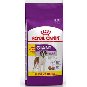 Royal Canin Giant Adult - 15 KG + 3 KG GRATIS
