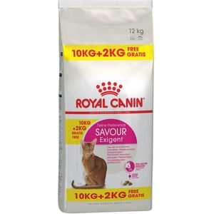 10 + 2 kg Royal Canin Savour Exigent kattenvoer