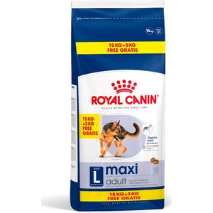 Royal Canin Maxi Adult - Hondenvoer - 15+3 kg Bonusbag