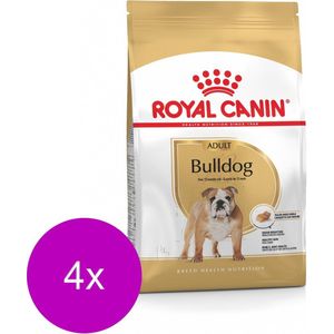 Royal Canin Bulldog Adult - Hondenvoer - 4 x 3 kg